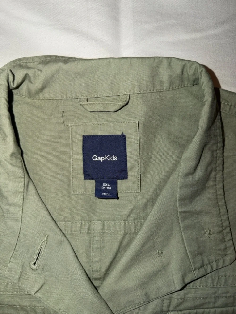 ⚡️GAP Olive‎ Green Button-Down Utility Jacket